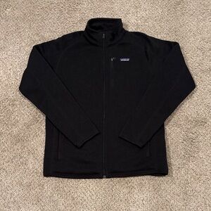 Men’s Medium Black Better Sweater Jacket